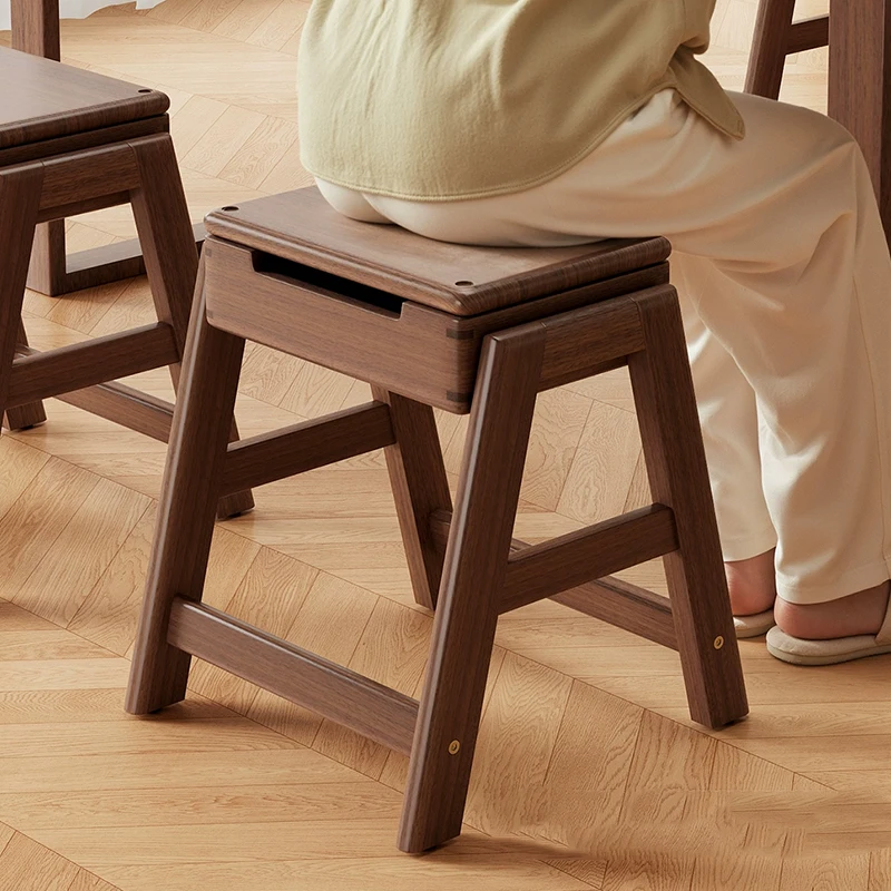 

Multi Functional Storage Stool,Change Shoe Stool,Solid Wood Footstool,Living Room Leisure Chair,Mobile Seats,Nordic Furniture