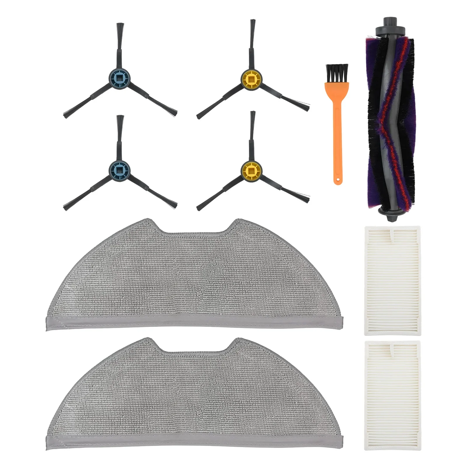 

Совместимые запасные части для Eureka E10s, фильтр основной щетки и набор тряпок для швабры для повышенной эффективности очистки