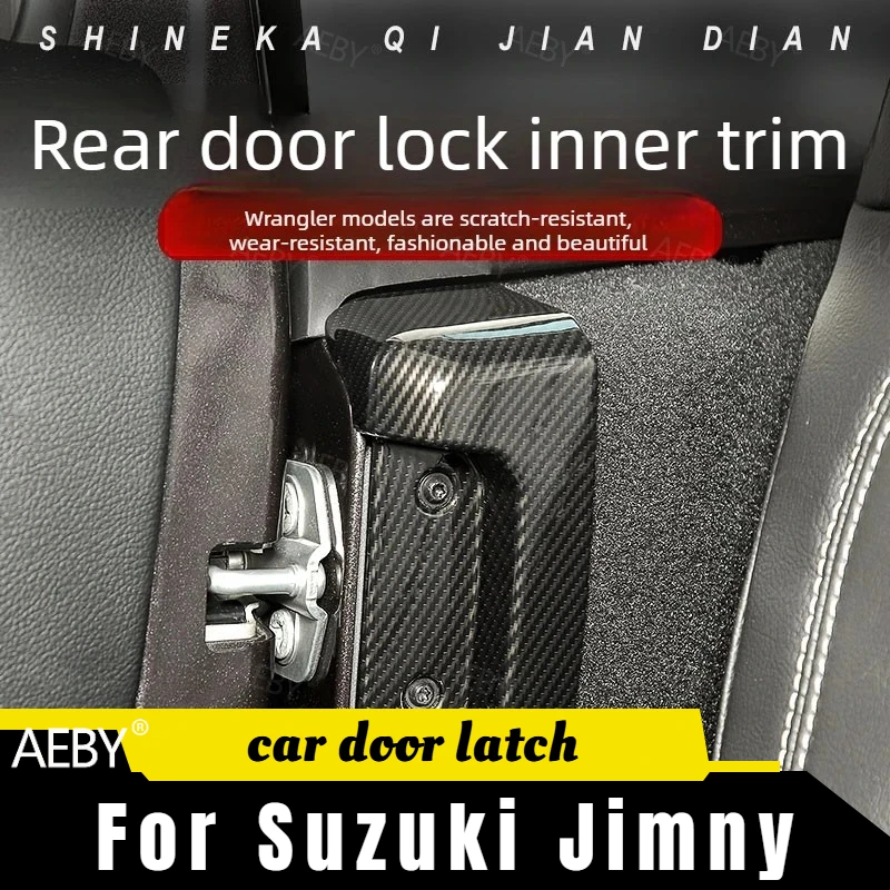 

For Jeep Wrangler 2018-2022 Lock buckle anti-rust protection,Door lock decorative cover,door protector,Car interior accessories