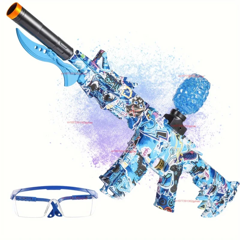 M416 Children's Toy Gun Special Crystal Gun Electric Burst Cool Appearance Toy Aka Little Boy Soft Bullet Gun