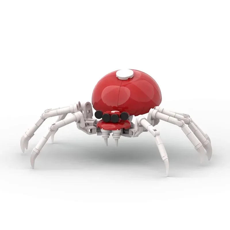 Building block MOC-174424 Mushroom Spider Puzzle Handsome Model Toy 102PCS Puzzle Education Children Toy Birthday Christmas Gift