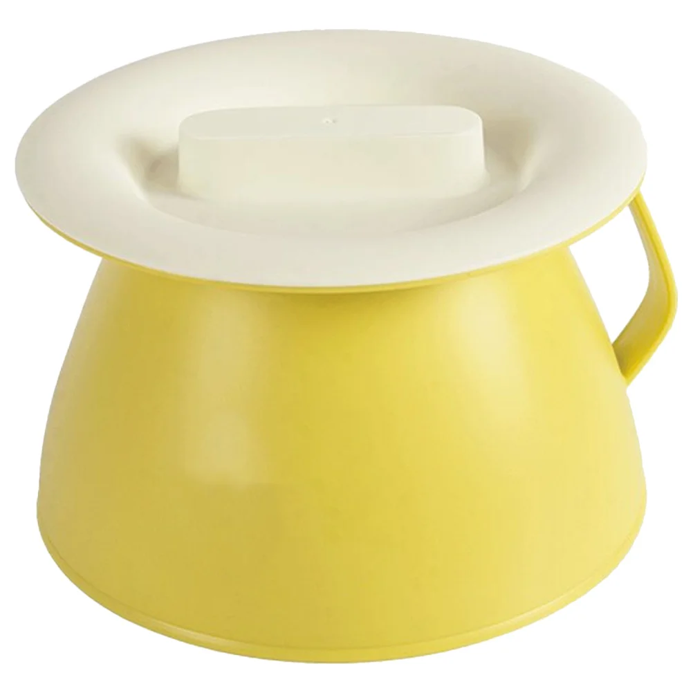 

Children'S Spittoon Plastic Chamber Pot With Lid Household Urinal For Elder Portable Toilet Bedside Night Urine Bucket