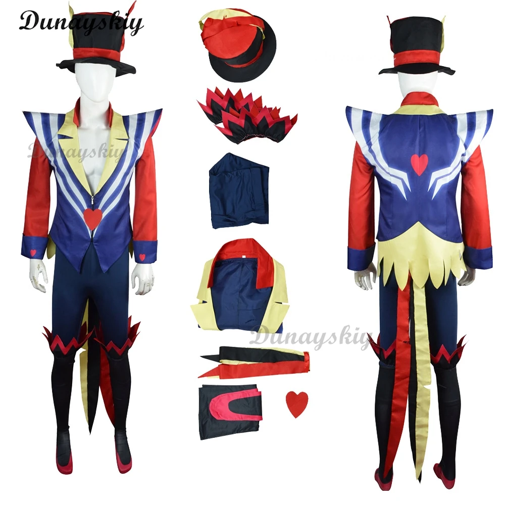 Male Ozzie Cosplay Coat Pants Hat Fantasy Anime Hotel Roleplay Costume Adult Men Outfits Halloween Carnival Party Suit