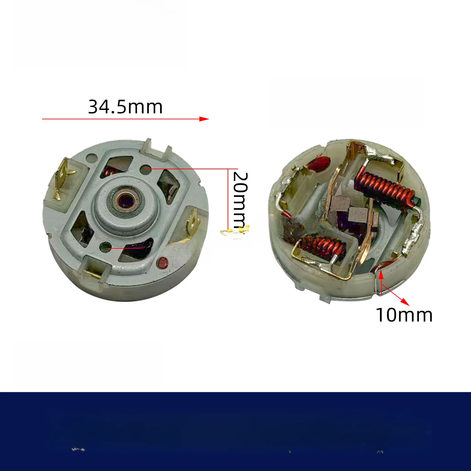 1Pc Inductive Carbon Brush Holder For 550 Motor 12V 16.8V 21V High-Grade Plastic Power Tool Accessory