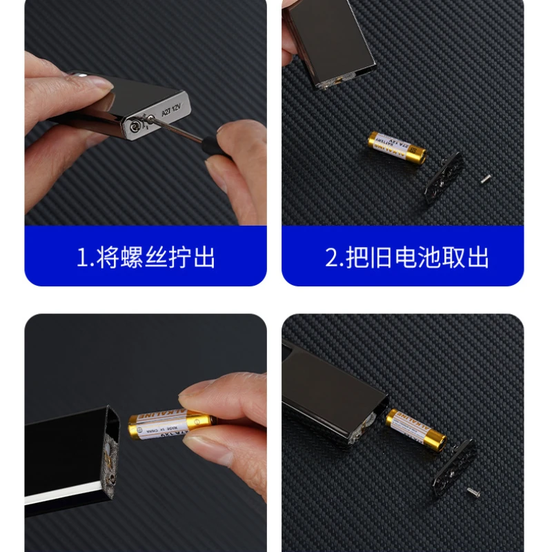 2024 New Thin Luxury Retro Lighter Inflatable Open Flame Side Sliding Grinding Wheel Oblique Metal Igniter