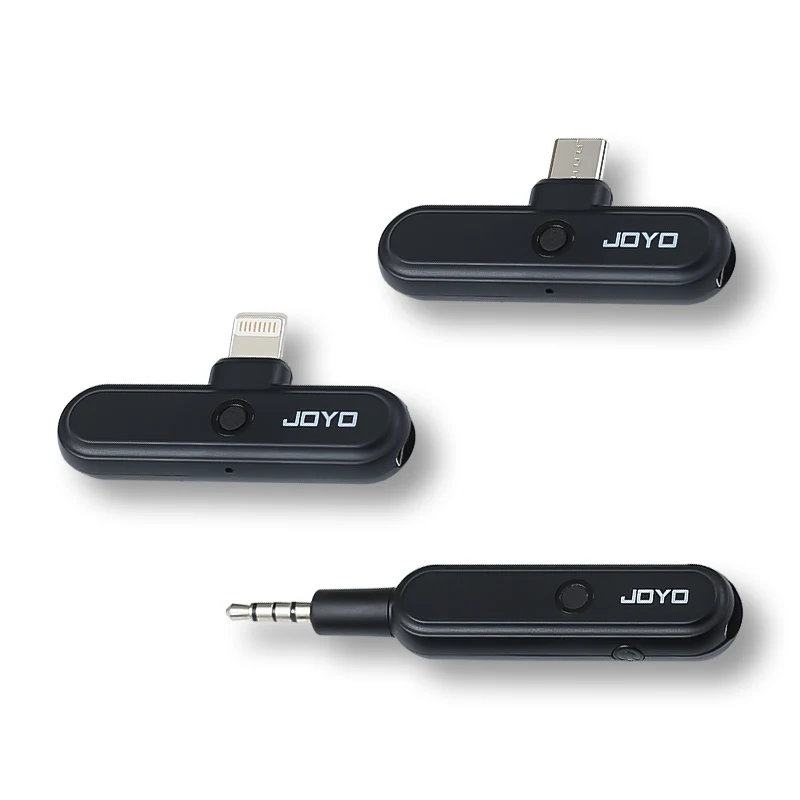 

JOYO JW-05R Audio Wireless Signal Transceiver Plug and Play for Cell Phone Live Streaming & Recording