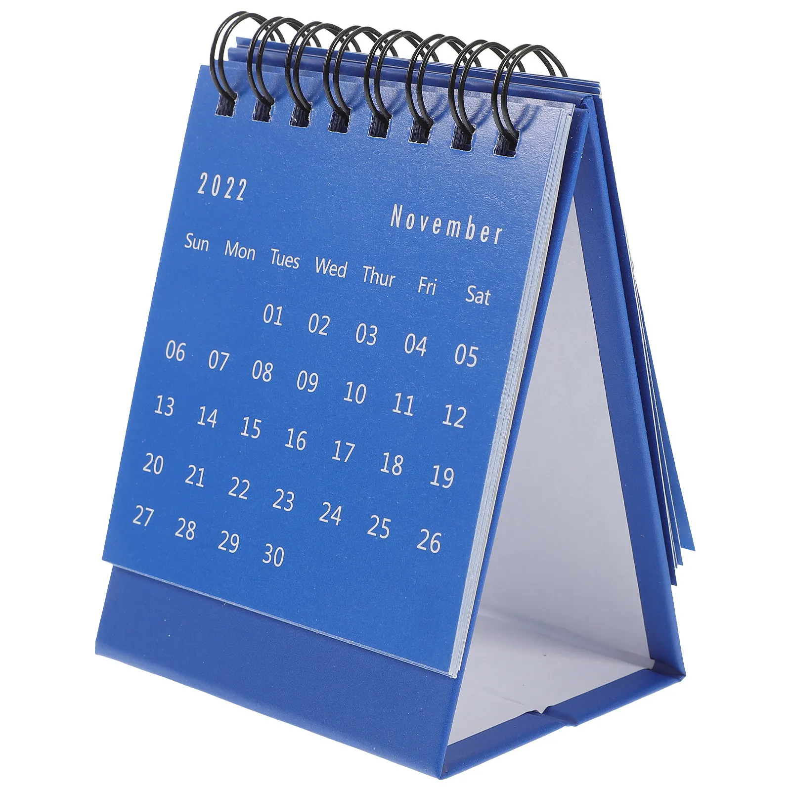 1Pcs Mini Calendar 2023 Desktop Calendar Folding Space Saving Simple Design Clear Printed Dates Organizational Tool Home Office