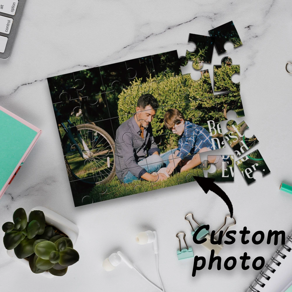 Puzzle photo personnalisé en bois, puzzle personnalisé pour la maison, le premier choix pour offrir en cadeau