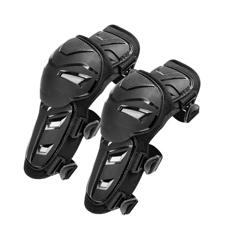 Motorcycle Knee Elbow Guards Long Leg Sleeve Protective Gear Long Leg Sleeve Knee Shin Pads Protector Ergonomic Adjustable Sturd