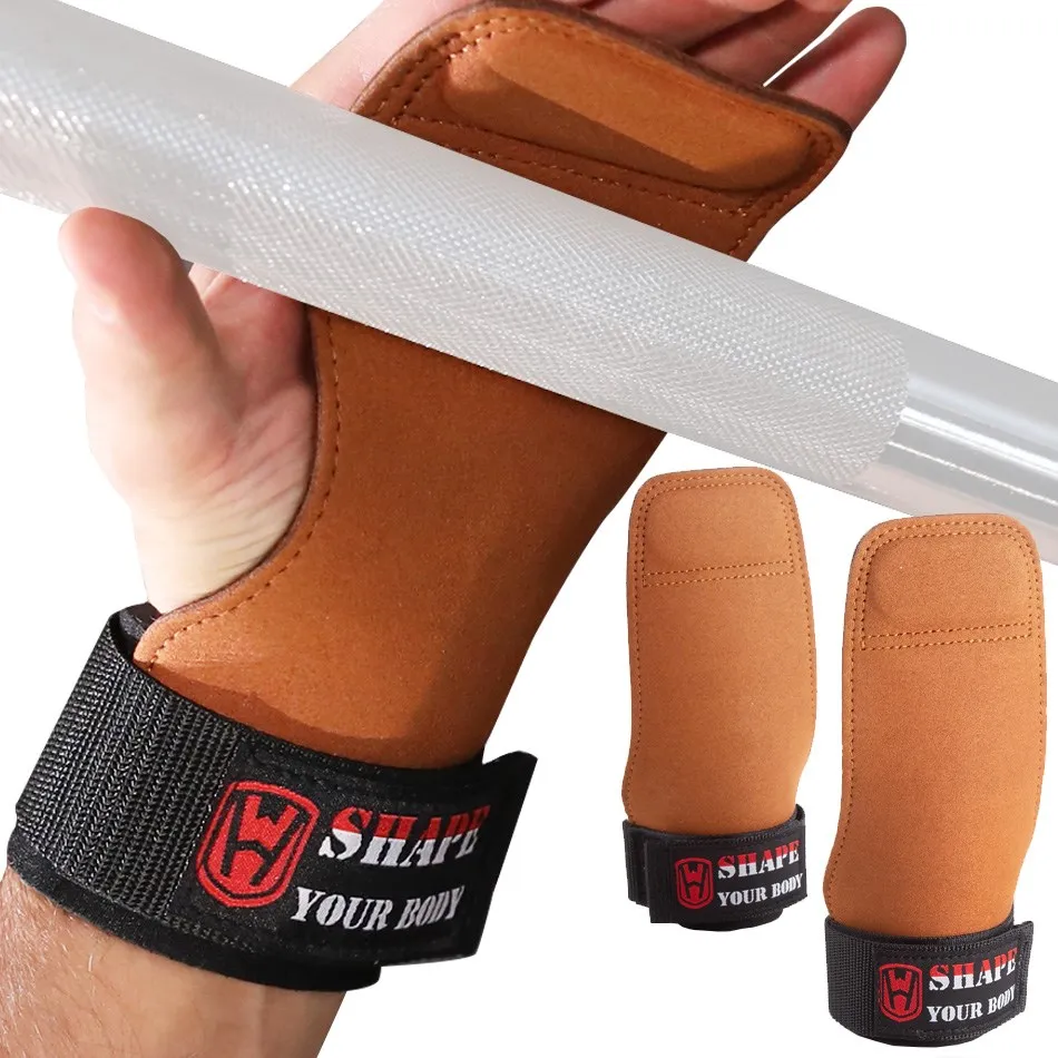 WOSWEIR-Gym Horizontal Bar Gloves for Weight Lifting Fitness Bodybuilding Training Sports Crossfit  Workout Palm Protector