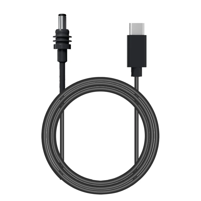 Rectangular Satellite DC Power Cable Replacement USB C To DC 100W 2m/6.5ft For 65W PD Power Supply