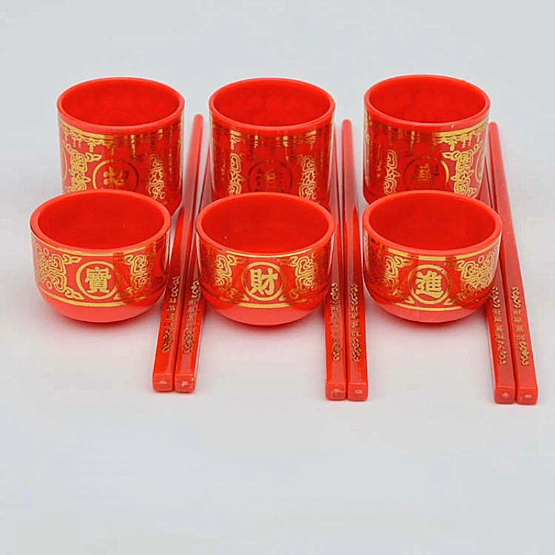 Plastic Bowl Supplies Chopsticks