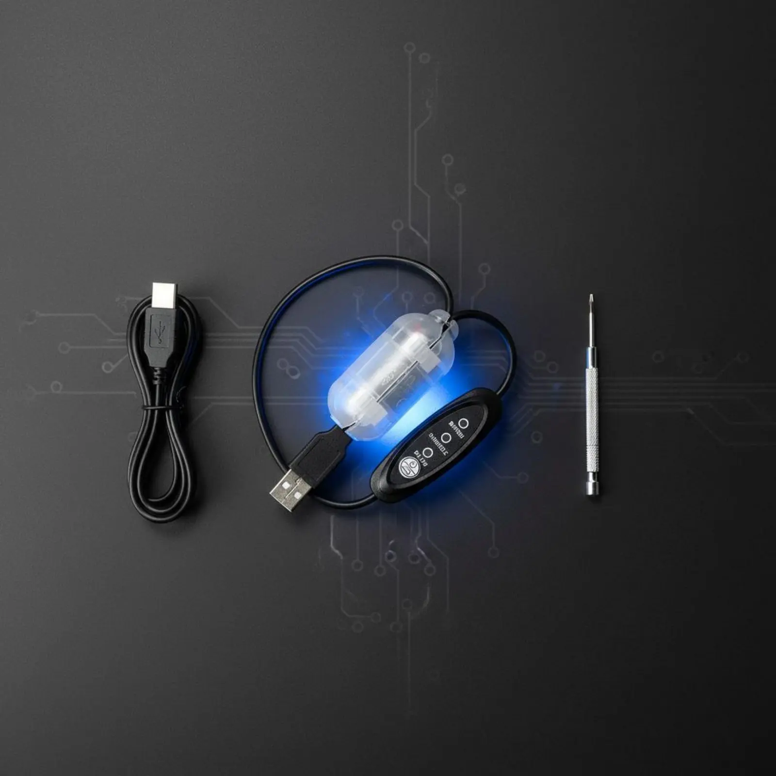 

USB Powered Pulsation Device Actuator Multi-Speed USB Vibration Actuator for DIY Hobbyists
