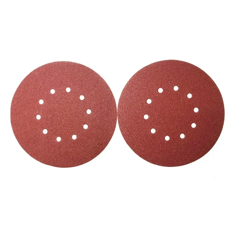 

10pcs Sanding Discs 9Inch 10 Hole Sanding Paper 225mm 60-2000# Abrasive Sanding Disc for Drywall Sander Wood Furniture Finishing