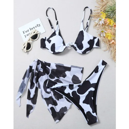 Imagen 2 del producto Bikinis sexis de verano, trajes de baño para mujer, traje de baño Push Up para mujer, trajes de baño, Bikini brasileño para niñas, bañista para playa y piscina