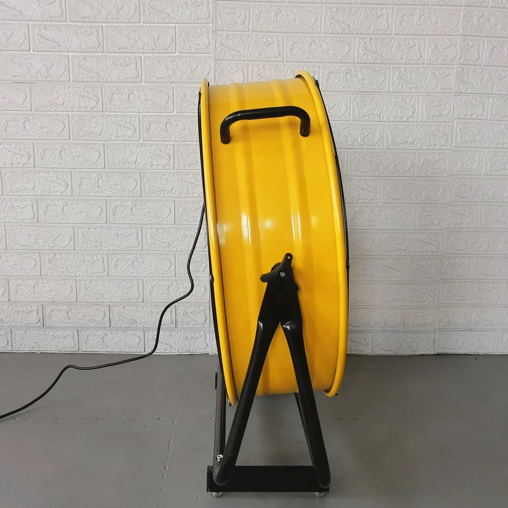 High Capacity Strong Wind Low Noise 24" Inch Outdoor Silent Industrial Electric Drum Tube Fan Industrial Fans Direct