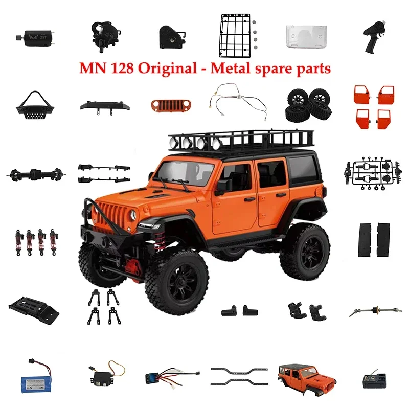 

MN MODEL MN128 RC Remote Control Car Parts Upgrade Wheel Eyebrow Non-destructive Installation OP Parts Rc Crawler Parts