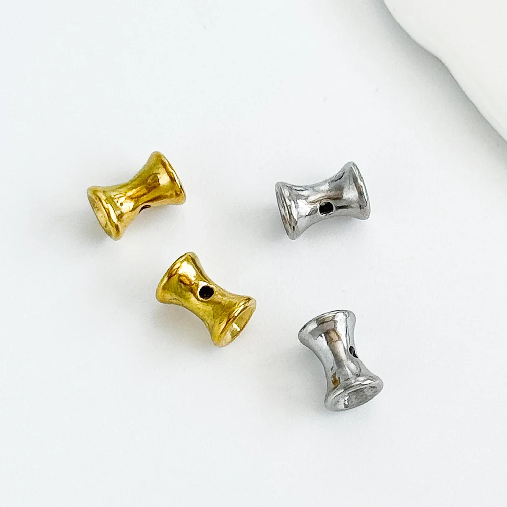 

Cordial Design 100Pcs 6*8MM Stainless Steel/Hand Made/Jewelry Accessories/Spacers Beads/Findings/Beads For Bracelets #195413