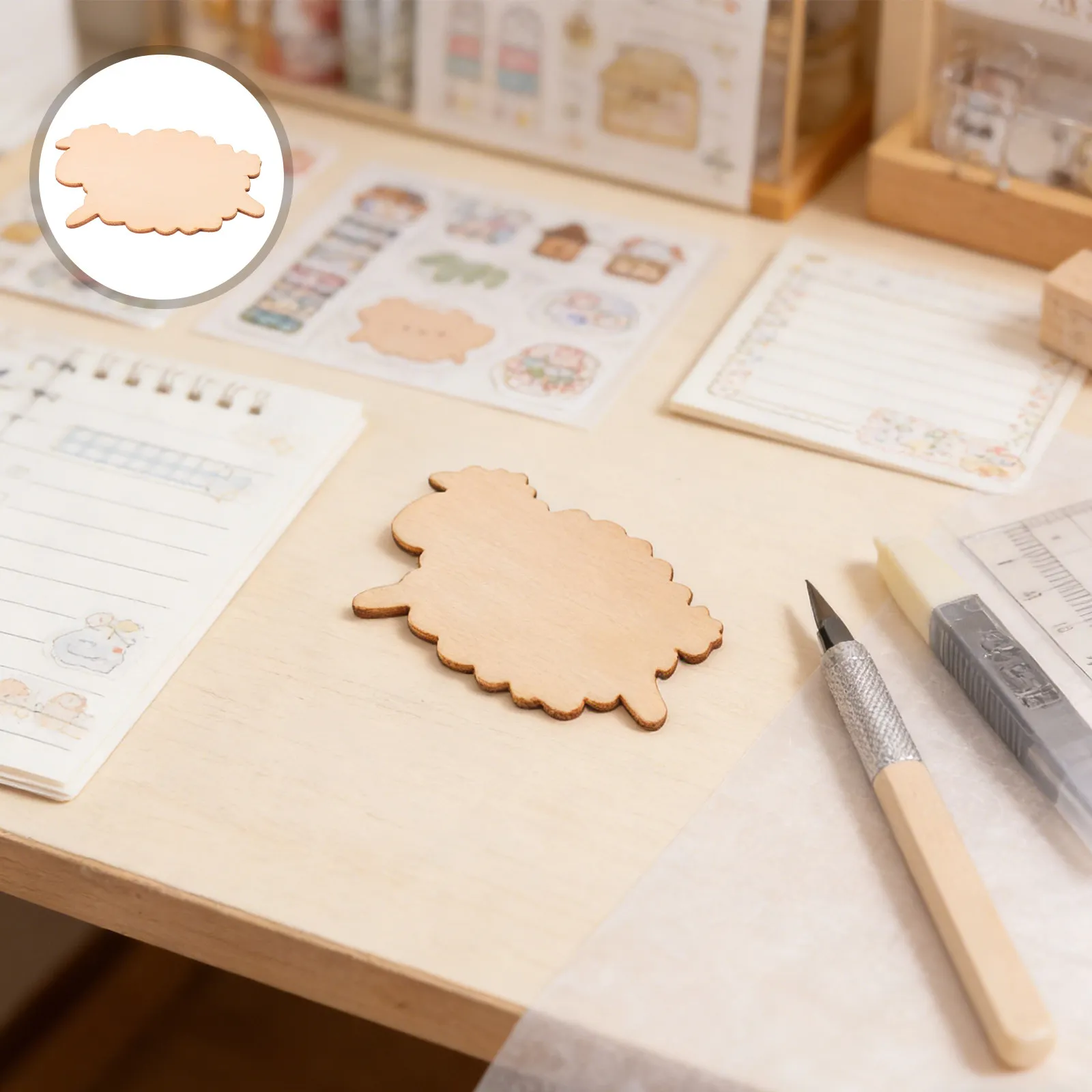 50pcs-wood-animal-shapes-blank-ornaments-unfinished-sheep-cutouts-for-diy-craft-wedding-holiday-decorations-sheep-decorations