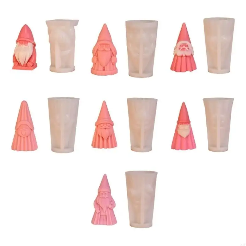 Santa Clause Wax Mould Hand-Making Mold Hand-Making Accessories for Craft