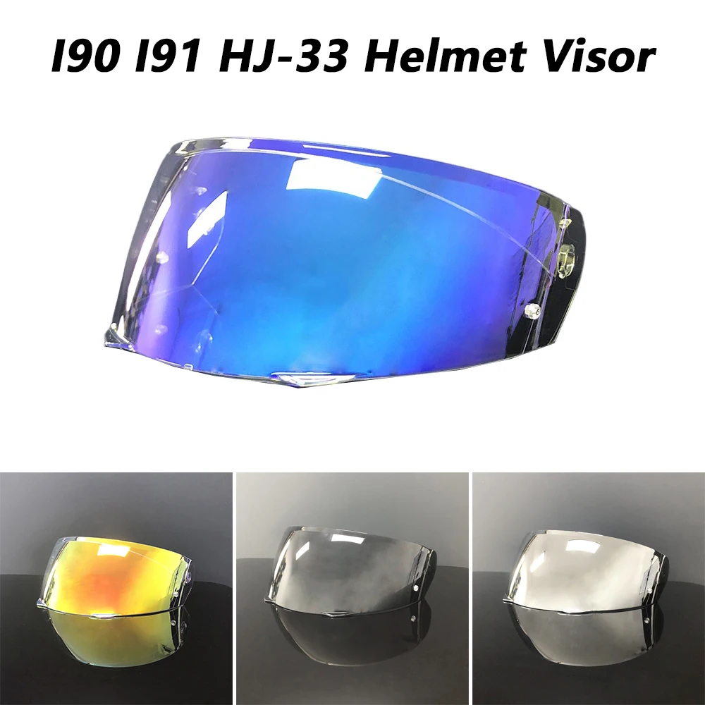 

Motorcycle Helmet Shield For HJC HJ-33 i90 I91 Helmet Visor Uv Protection Casco Moto Visera Sunshield