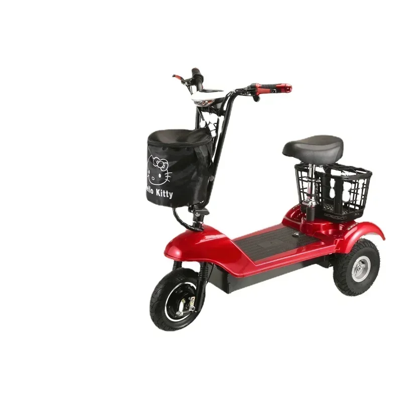 

TLL Adult Electric Tricycle Pick-up Children Lead-Acid Lithium Battery Elderly Folding