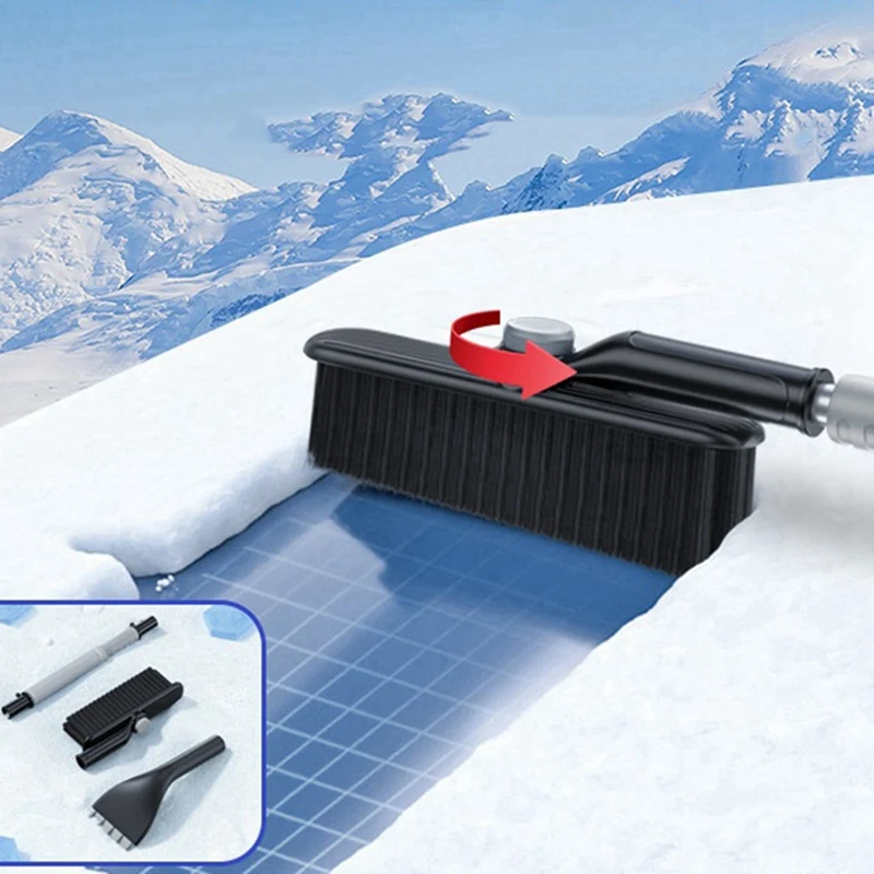 Snow Ice Scraper Snow Brush Shovel Removal Brush Car Vehicle For The Car Windshield Cleaning Scraping Tool Winter Tool