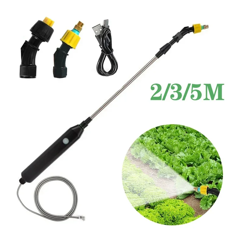 

Electric Plant Sprayer Watering Spray Wand Rechargeable Battery Garden Sprayer Plant Mister Sprayer Yard Lawn Weeds