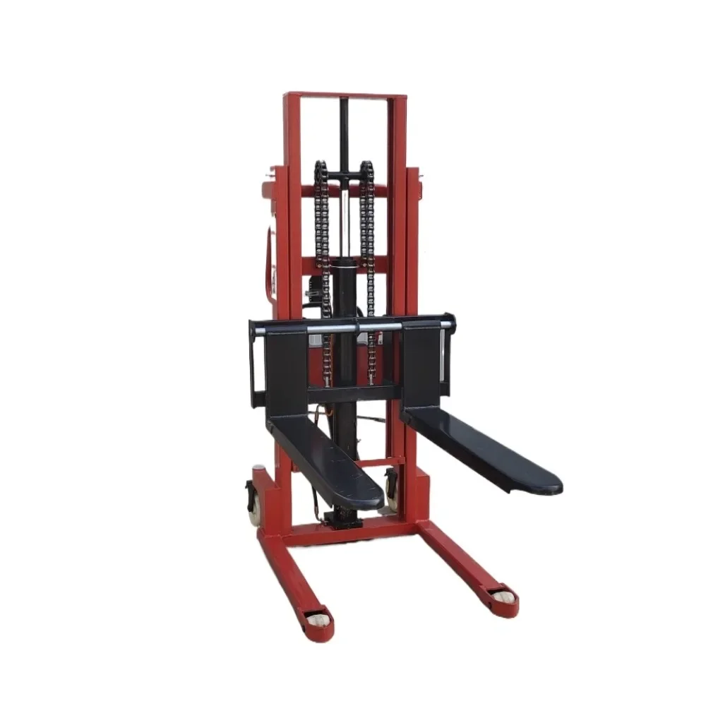 

Forklift with flashlight and lifting function