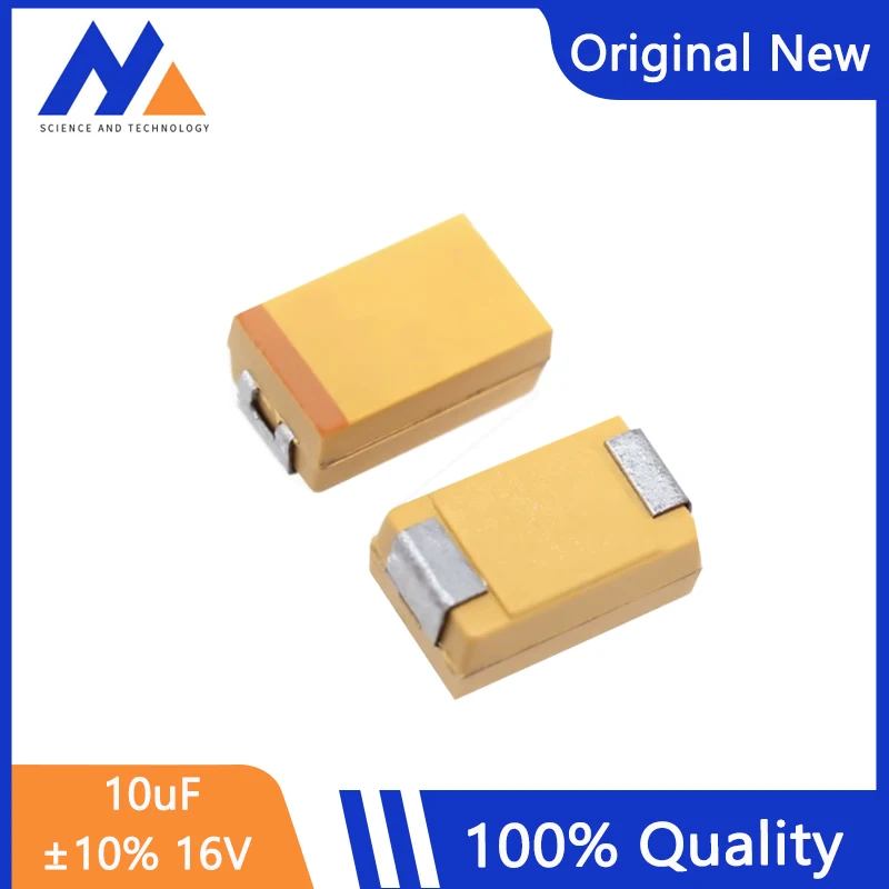 10PCS/LOT MARK:106C  10uF ±10% 16V 3216A TAJA106K016RNJ