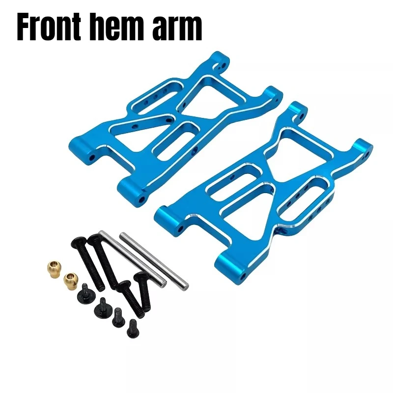 Pièces détachées pour voiture RC MJX 10208 V2 Edition, pièces en métal pour châssis, pièces de renforcement, bras oscillants, amortisseurs, armure de cadre, etc.