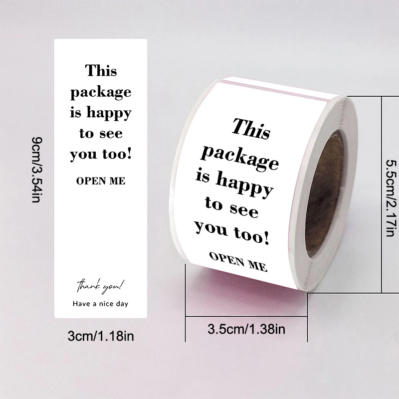 جديد Ins الإبداعية بالجملة ذاتية اللصق التعبئة والتغليف شريط ملصقات الختم ملصقات تغليف الهدايا 100 قطعة/لفة