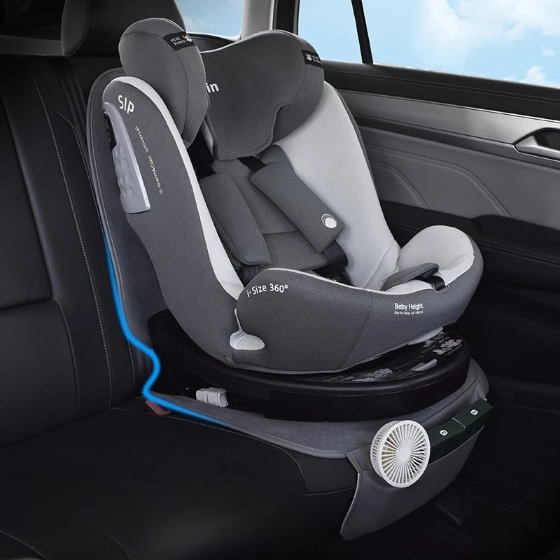 Car Child Safety Seat Anti-wear Mat Car Thickened Baby Protection Anti-pressure Mat Isofix Interface Universal Type