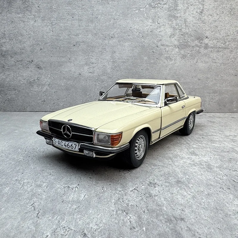 Sun Star Diecast 1/18 Scale Mercedes-benz 350SL Alloy Mode Cas