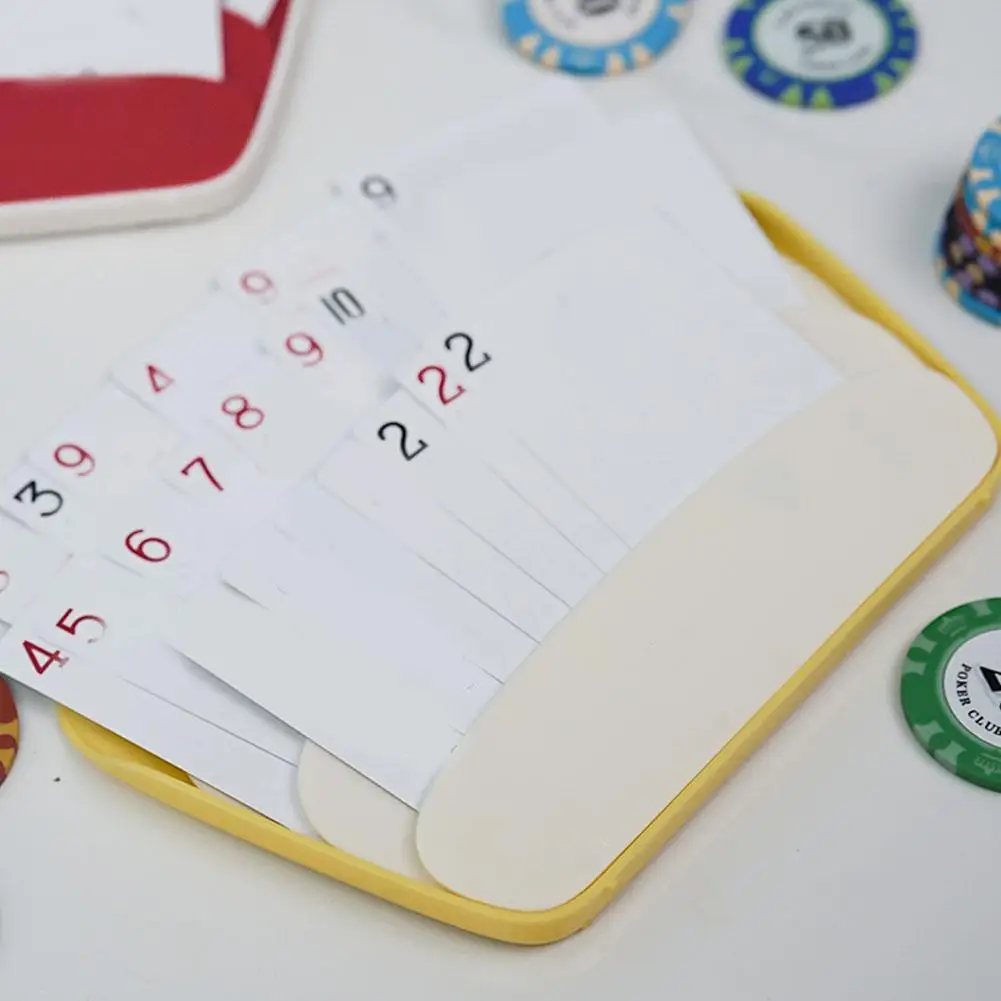 Plastic Playing Card Holder Game Card Organizers Clip Rack for Cards Game