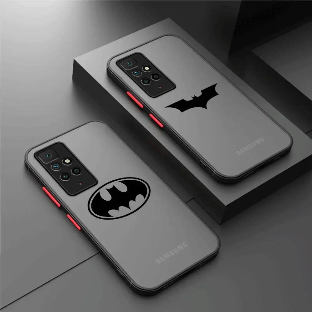 Super B-Batman Logo Phone Case for Xiaomi Redmi Note 11T 9 10 Pro 12 9S 11S 12S 8 Pro 7 10S 8T 11 Pro Cover