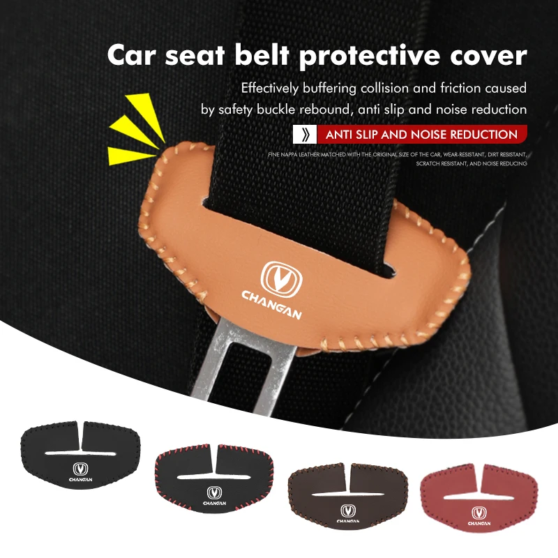 Клипса для ремня безопасности автомобиля Changan CS75 CS35 CS15 CS55 CS95 CS85 CX70 EADO CX20 Alsvin, 2 шт.