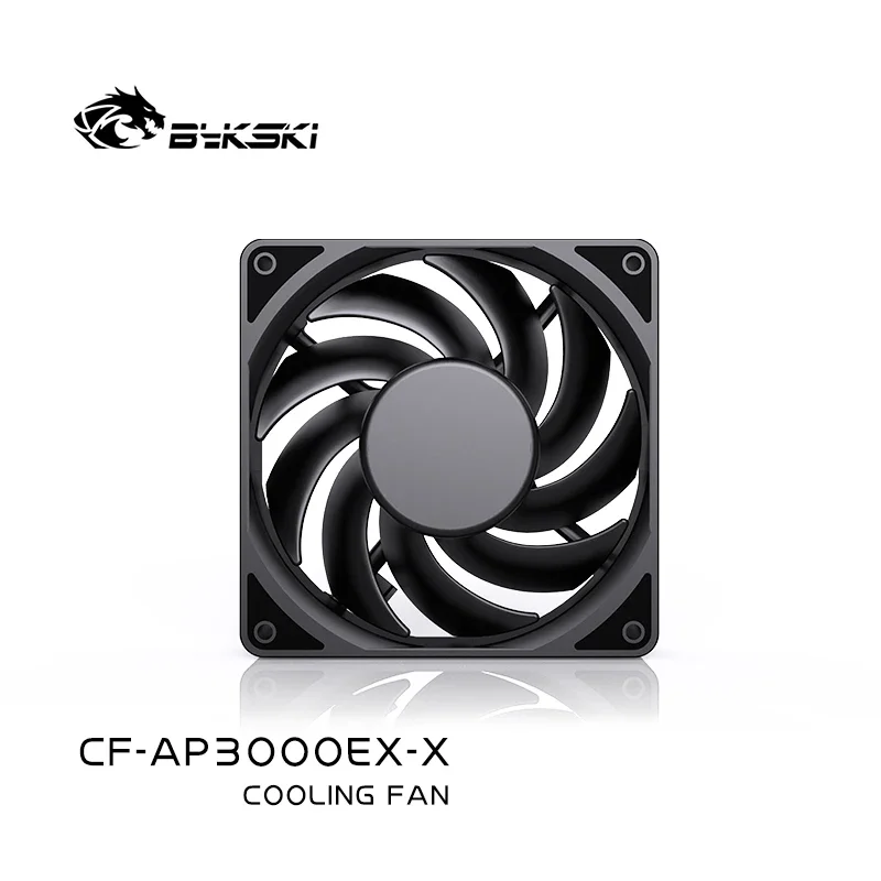 

Bykski 3000RPM 12cm Fan Kit Use for Water Cooling Radiator Computer PC Case Cooler Heatsink Large Air Volume 120mm CF-AP3000EX-X