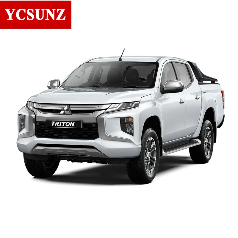 Car Bonnet Protector For Mitsubishi L200 Triton 2019 2020 Acrylic Bonnet Deflector Hood Guard Bug Shield pickup accessories