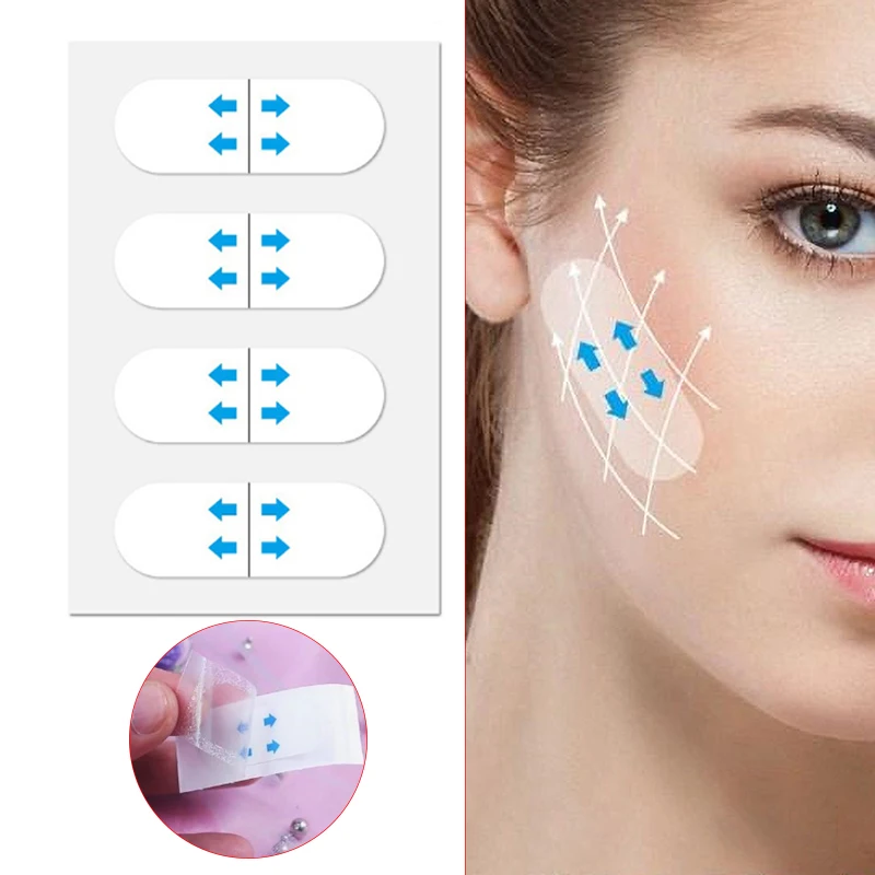 Instant Invisible Neck Stickers Neck Eye Double Chin Lift V Shape Refill Tapes Thin Makeup Face Lifting Patch Tape