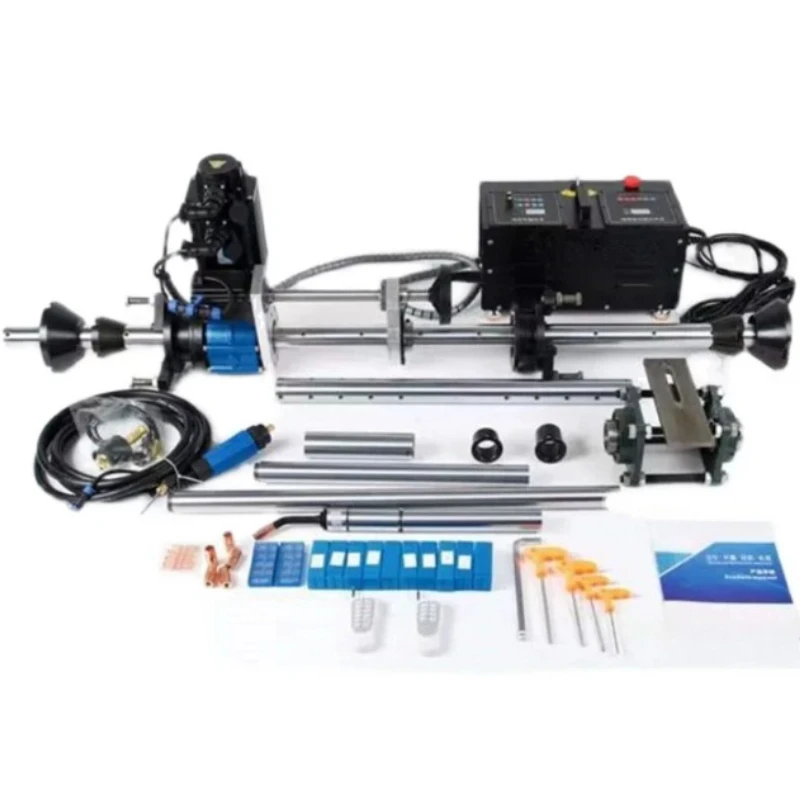 Portable Automatic Boring Welding Integrated Machine, Inner Bore Shaft Hole Repair for Excavator Loader Ship