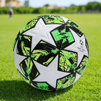 High Quality Match Soccer Ball Size 4/5 Youth/Adult Football Seamless Thermal Adhesion League Ball Wear-esistant High Elasticity