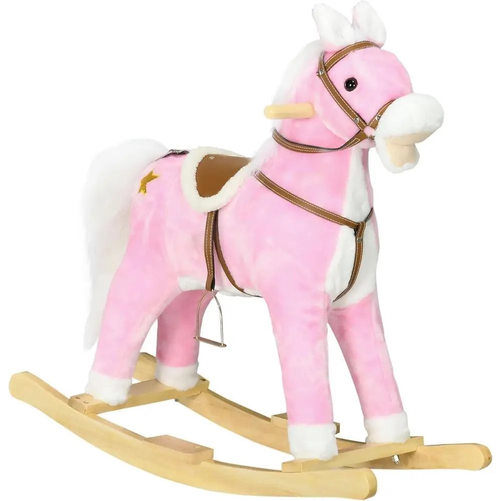 

Toddler Sound-Activated Rocking Chair, Suitable for Ages 3-8, Pink