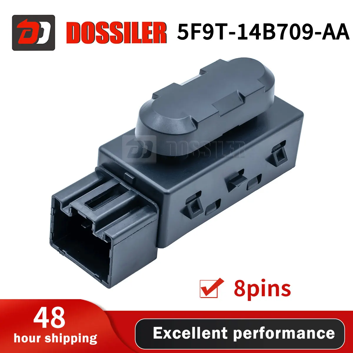 

5F9T-14B709-AA Dossiler Power Seat Adjust Switch for Compatible with 2005-2015 Edge Escape Expedition Explorer Flex F150 F250 F3