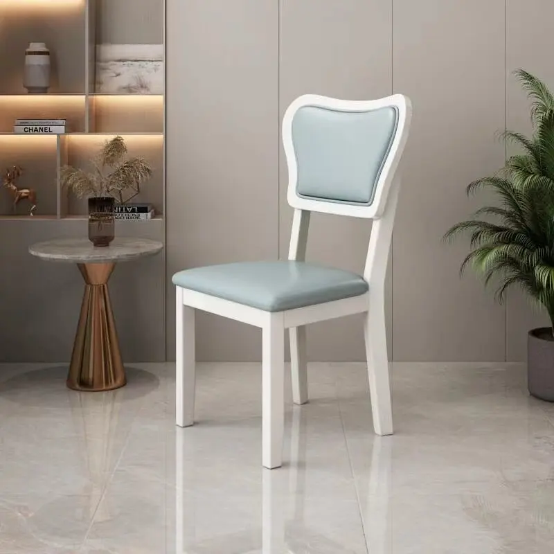Waiting Kitchen Dining Chairs Outdoor Leather Mid Century Balcony Dining Chairs Restaurant Sedie Da Pranzo Replica Furniture
