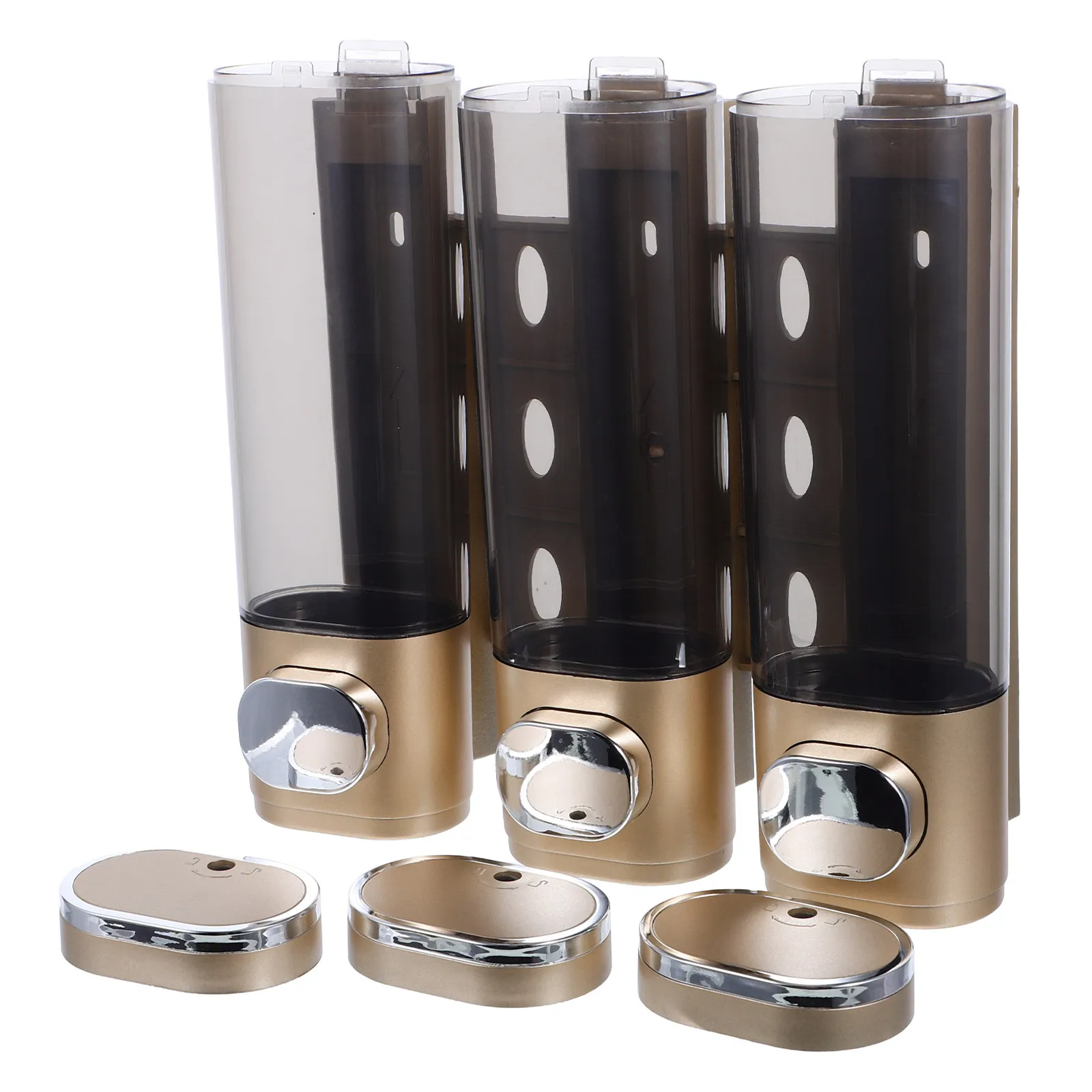dispenser-da-parete-a-3-scomparti-per-shampoo-senza-necessita-di-forare-ideale-per-bagno-doccia-sapone-balsamo-e-gel-trasparente-ricaricabile-per-liquidi