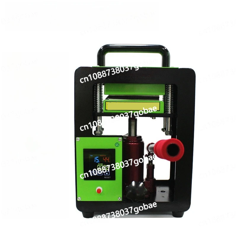 Hydraulic Rosin Press Machine 5ton Rosin Heat Press 2.4x4.7 Inch Dual Heated Plates Portable Oil Wax Extraction Tool