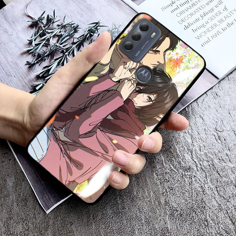 

Mikasa ackerman eren yeage Phone Case For Moto G85 G55 G05 G14 G75 G60S G50 G10 G20 G30 G60 G13 G32 G84 G54 G53 G72 G24 Power
