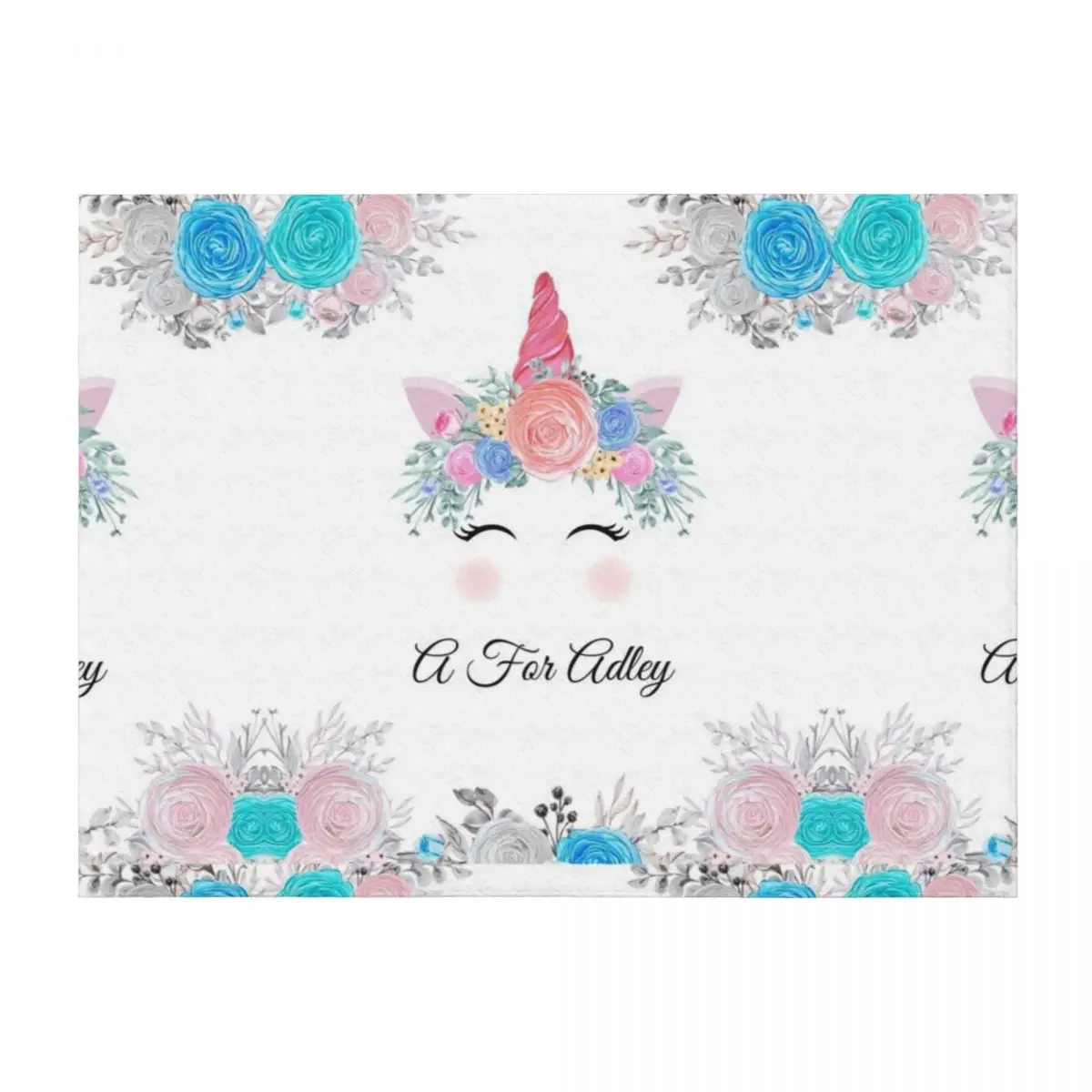 

Copy of A For Adley Tshirt - A For Adley Fanart Sticker Throw Blanket Hairys Comforter Custom Blankets