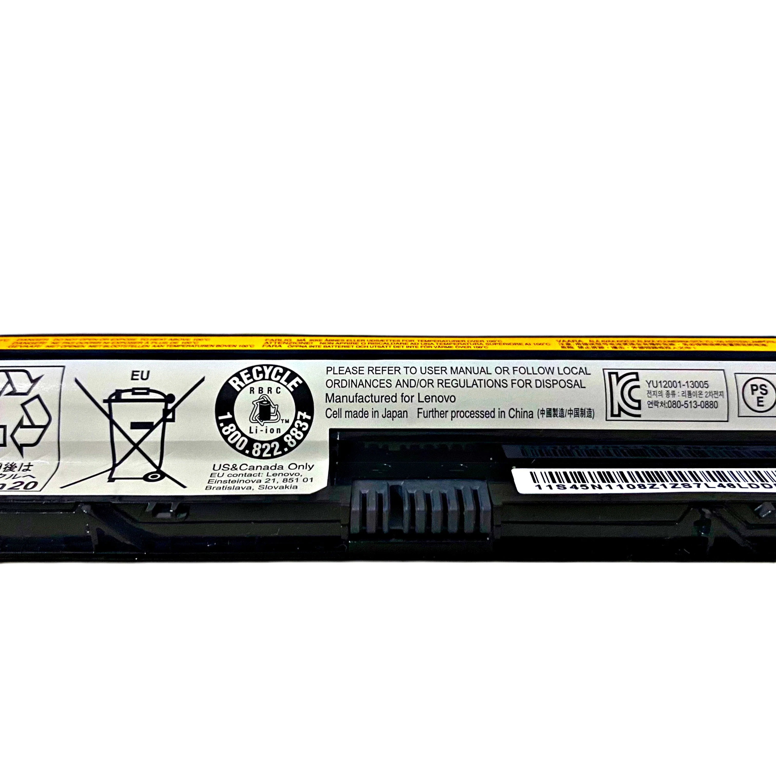 Imagem -03 - Bateria do Portátil de Lenovo Xiaoxin V1000 V1050 V1070 V2000 V3000 Z501 Z505 Z710 N410 2800mah 100 Original